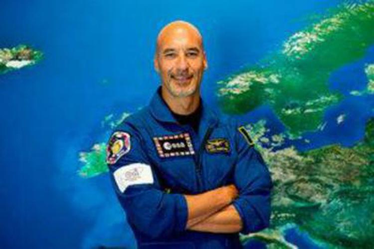 L'astronauta italiano dell'Esa Luca Parmitano  