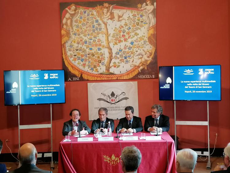 Presentata la nuova guida multimediale per il Museo del Tesoro di San Gennaro