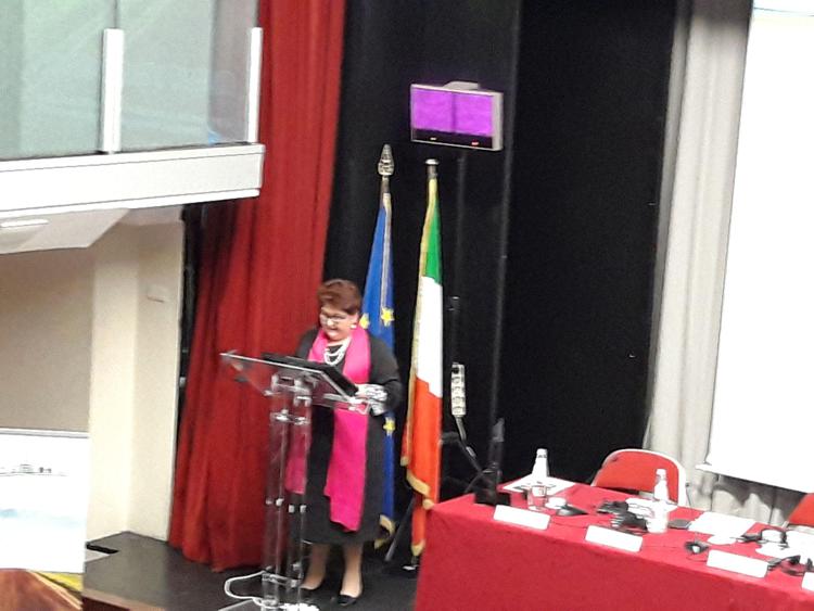 Il ministro Teresa Bellanova al convegno Ismea (foto Adnkronos/Labitalia)