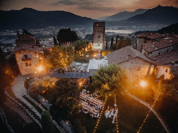 Castello di Rossino, location da sogno per matrimoni sul Lago di Como con wedding planner