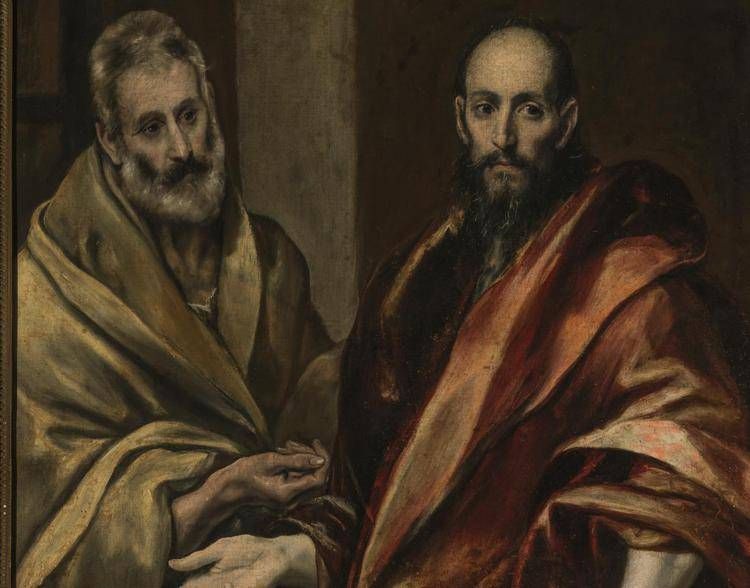 Arte Dall Ermitage A Roma L Opera Santi Pietro E Paolo Di El Greco