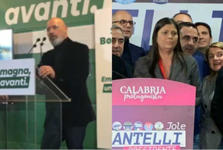 Emilia Romagna, vince Bonaccini. In Calabria eletta Santelli