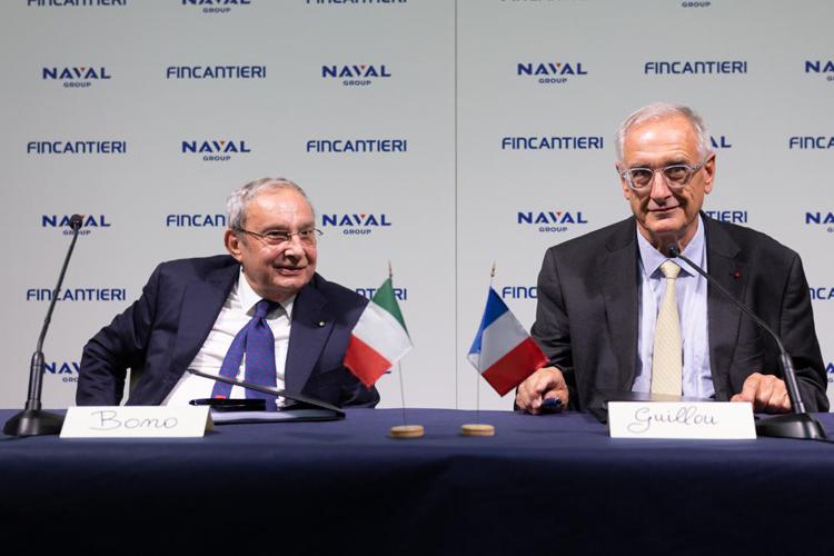 Fincantieri: Bono e Guillou, 'con Naviris nuovo leader europeo in difesa navale'