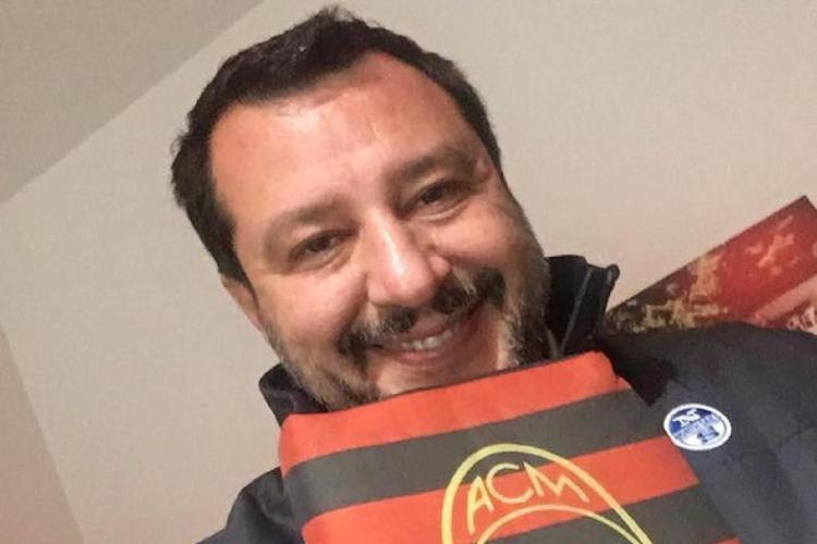 Milan, Salvini e il derby: 