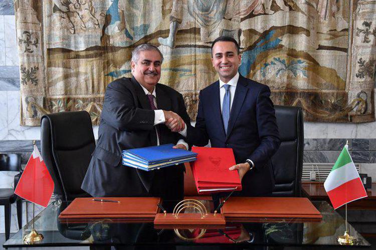 Di Maio hails visit to Italy by Bahrain's Crown Prince