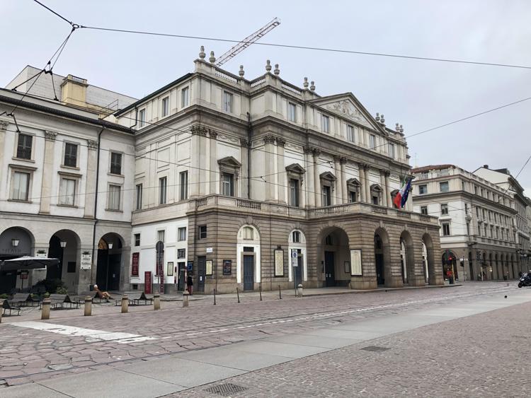 Il teatro La Scala  a Milano