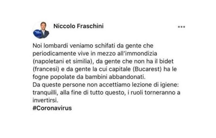 Consigliere insulta Napoli: 