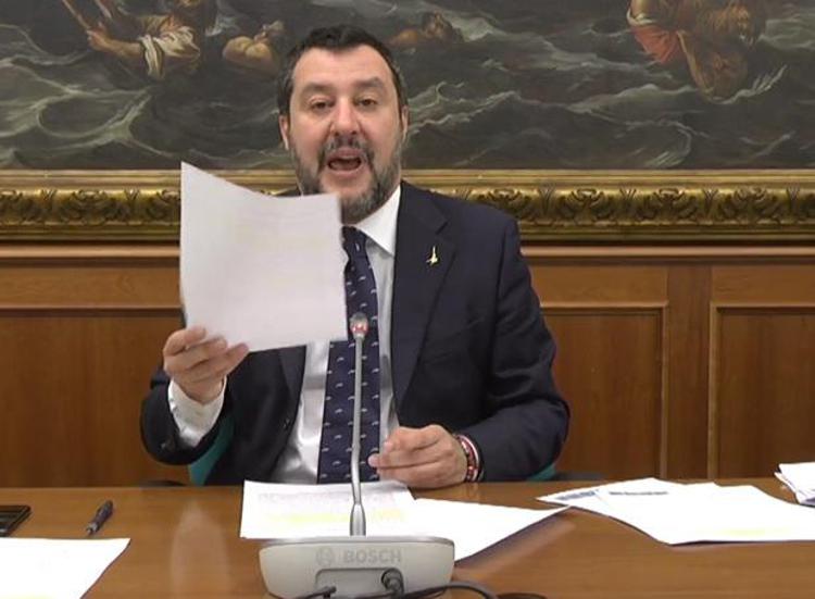 Cura Italia, Salvini: 
