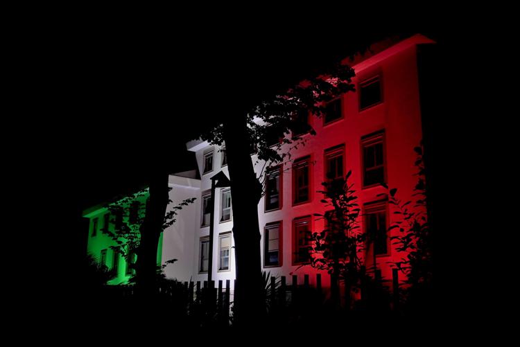 Bibanca, a Sassari la Sede si illumina di tricolore