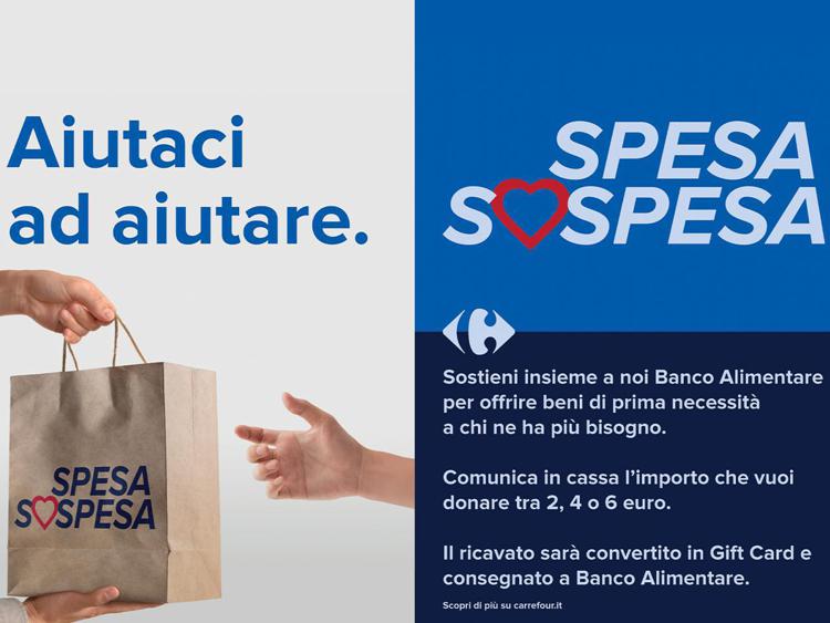 Coronavirus, Carrefour Italia lancia il progetto 'Spesa SOSpesa'