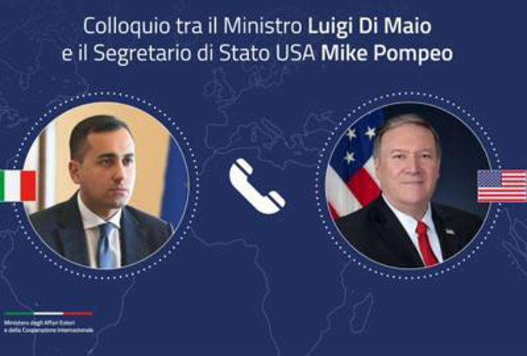 Di Maio, Pompeo talks focus on Libya, Covid-19
