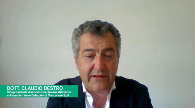 Claudio Destro, vicepresidente Associazione italiana allevatori e amministratore delegato di Maccarese Spa