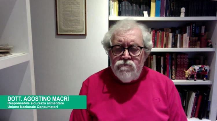 Agostino Macrì, responsabile sicurezza alimentare Unione nazionale consumatori,