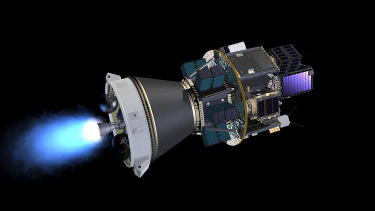 Vega VV16 con SSMS (Foto ESA- impressione d'artista) 
