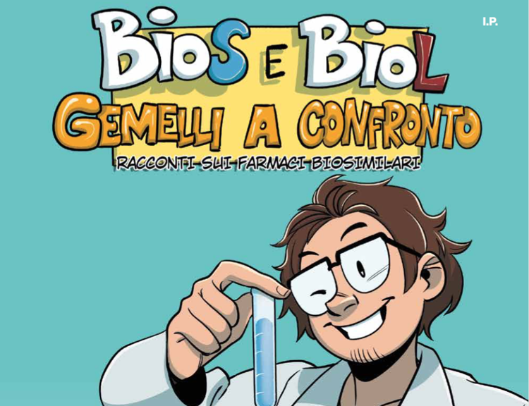Le avventure dei gemelli Bios e Biol, fumetto e sito sui farmaci biosimilari