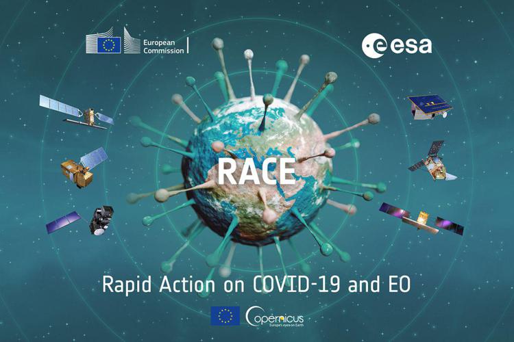 Coronavirus, Esa e Commissione Ue in campo con piattaforma satellitare Race