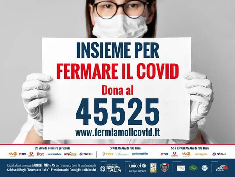Rai e Mediaset sostengono in tv campagna per fermare il Covid
