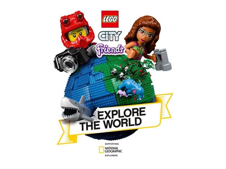 Sostenibilità: creatività e tutela Pianeta, campagna Lego-National Geographic