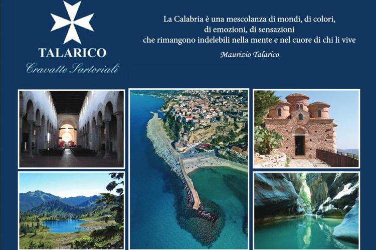 Talarico cravatte promuove il turismo in Calabria