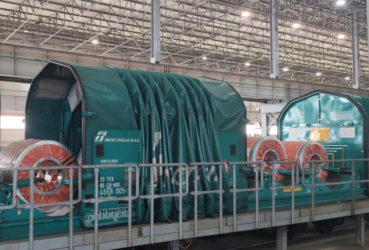 ArcelorMittal, innovativo progetto treni ultima generazione per trasporto coils da Genova