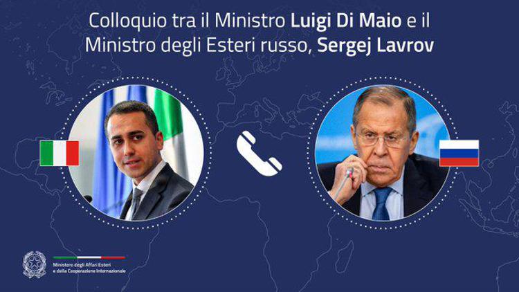 Libya at centre of Di Maio, Lavrov talks