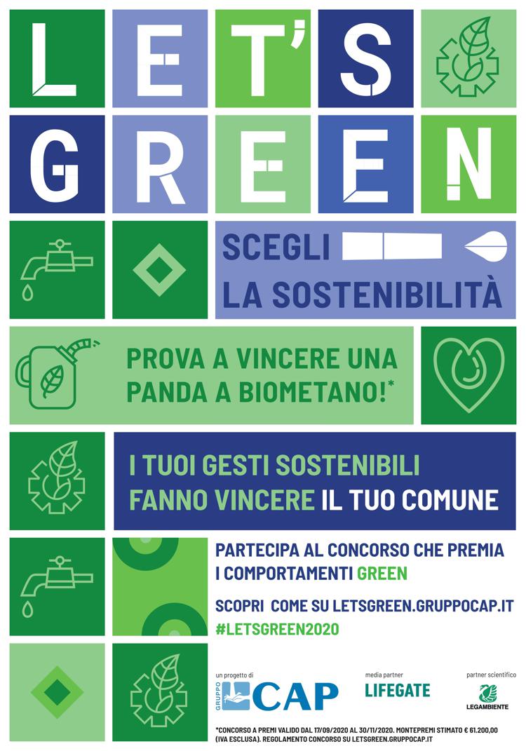 Sostenibilità: Gruppo Cap lancia Let's green!, concorso che premia buone pratiche