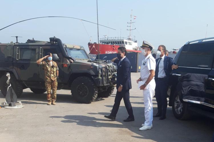 Conte visits field hospital in blast-hit Beirut