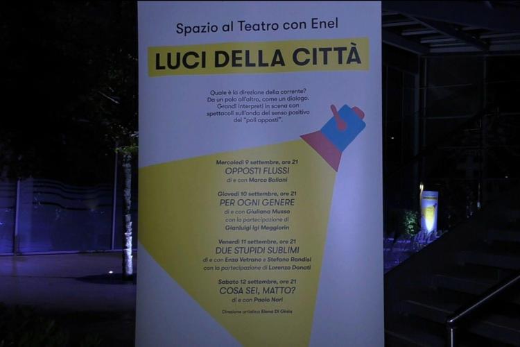 A Bologna 'Luci della città': Spazio al Teatro con Enel Energia