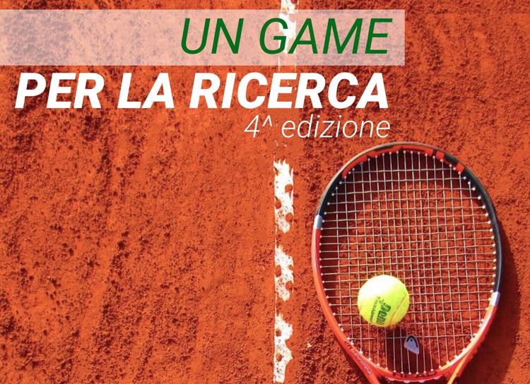 Tennis, il 19 settembre la 4a edizione del Torneo 'Un Game per la Ricerca'
