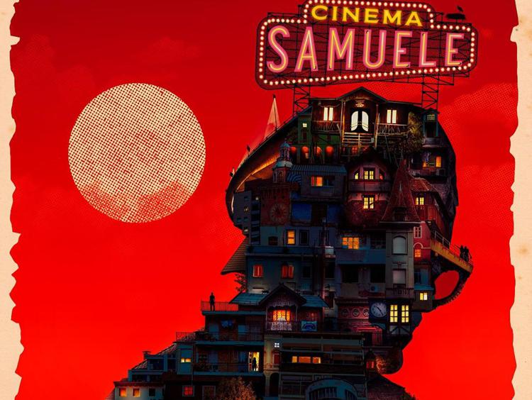 dettaglio della cover di 'Cinema Samuele, album di Samuele Bersani in uscita il 2 ottobre