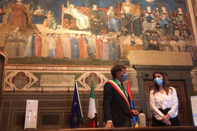 Siena, l'ambasciatrice armena in Italia ospite del sindaco Luigi De Mossi