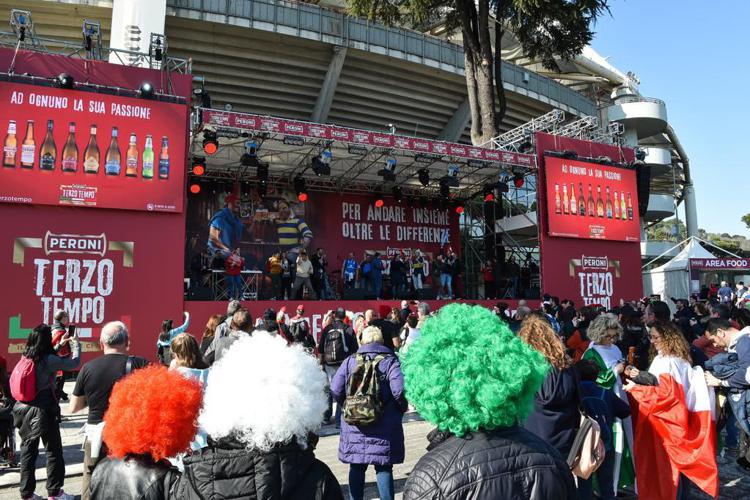 Rugby: Sei Nazioni 2020, Peroni e Fir portano il Terzo Tempo a casa dei tifosi