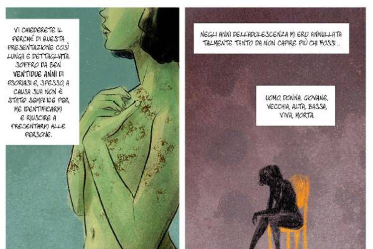 Salute: psoriasi, una graphic novel per raccontare emozioni dei pazienti