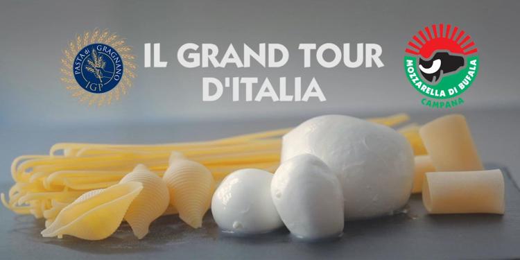 Made in Italy: con Mozzarella di bufala e Pasta di Gragnano parte Grand tour d’Italia