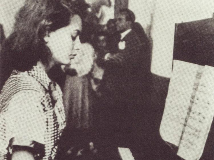 Sophia Loren al saggio di pianoforte a Pozzuoli