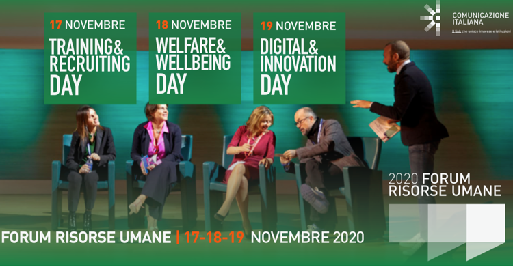 Al via Forum risorse umane 2020, tre giorni di 'maratona digitale'