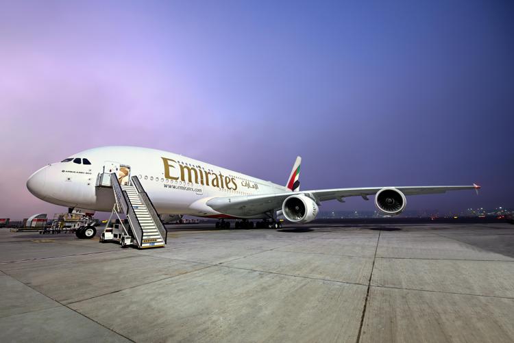 Sostenibilità: Emirates, l'A380 vola anche grazie a olio da cucina esausto