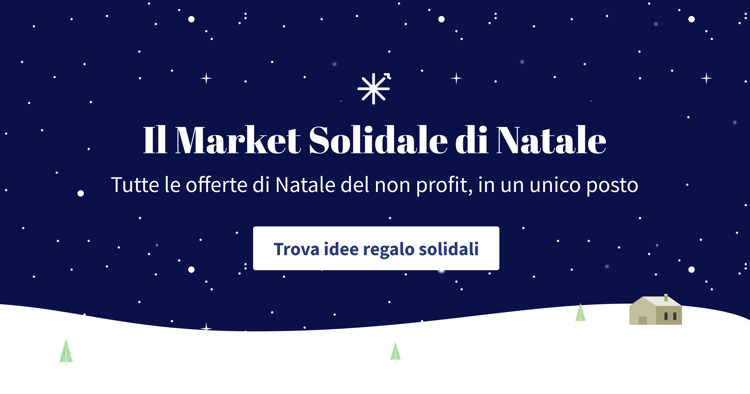 Natale: solidale e a km zero grazie al Market di Italia non profit