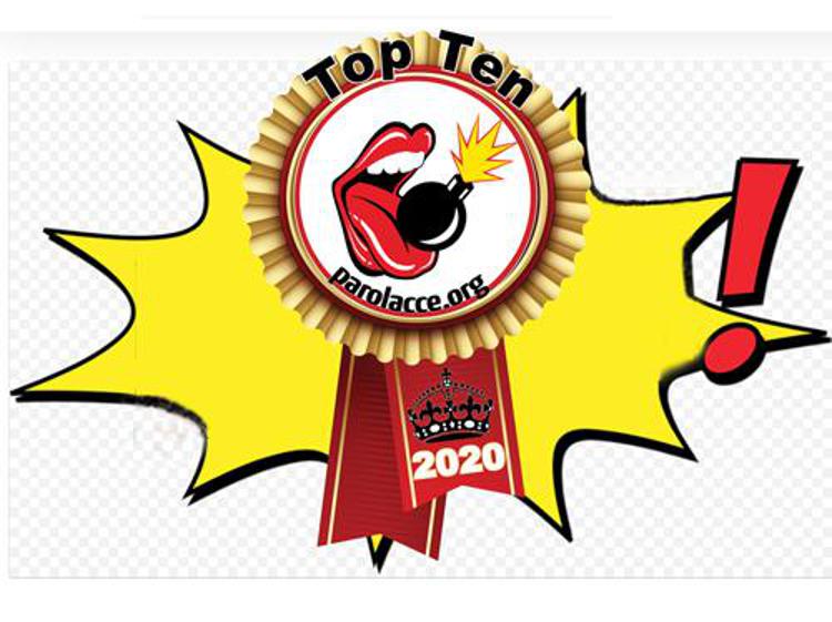 La Top Ten delle Parolacce 2020 (Foto parolacce.org) 