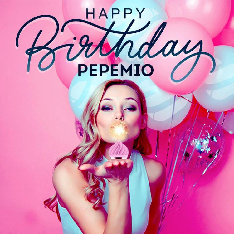 Il Brand Pepemio, leader italiano del commercio online di Sex Toys, festeggia il suo primo anniversario.