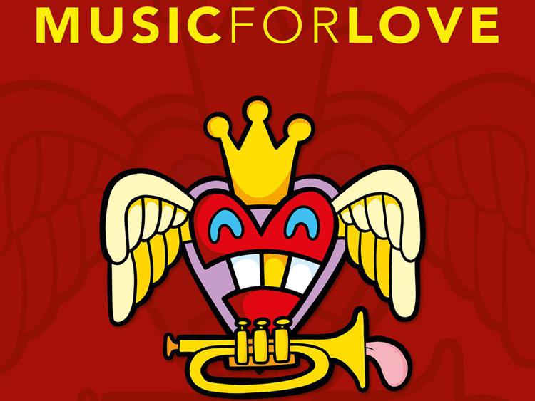 cover dell'album 'Music for Love Vol.1' sostenuto dai fratelli Marley