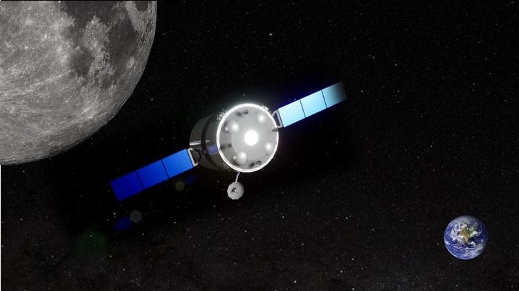 Il Cis Lunar Transfer Veihcle (Foto Uff. St. Thales Alenia Space - ESA) 