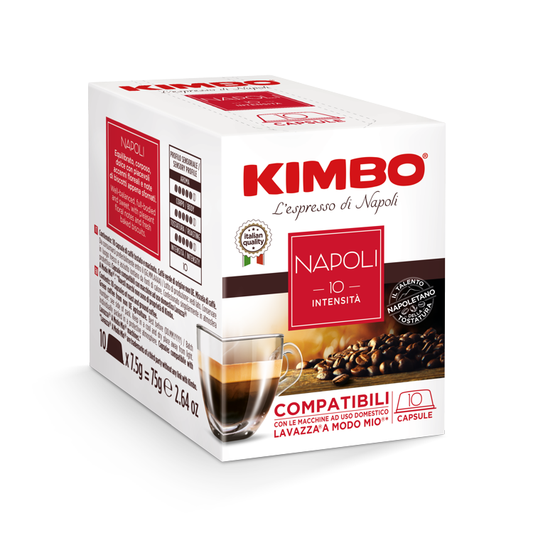 Kimbo lancia la nuova gamma di capsule compatibili con Lavazza® A Modo Mio®*