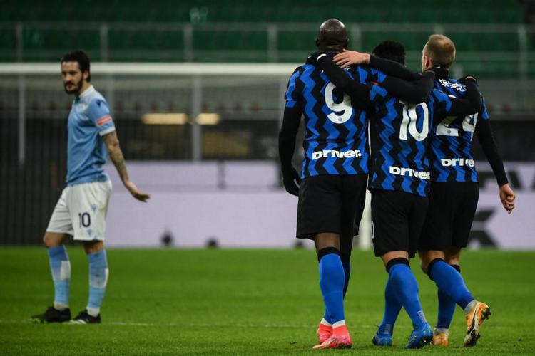 Inter-Lazio 3-1, nerazzurri in testa e Milan superato