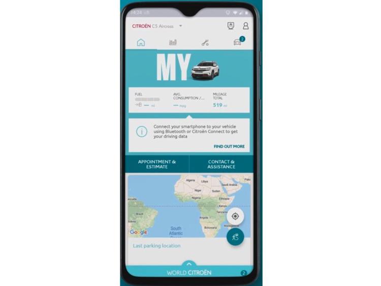 MyCitroën, disponibile sull'intera gamma l'app per gestire l'auto dallo smartphone