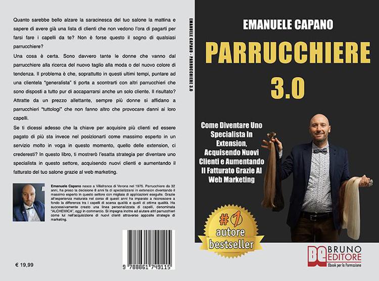 Emanuele Capano, Parrucchiere 3.0: il Bestseller su come rilanciare il proprio salone