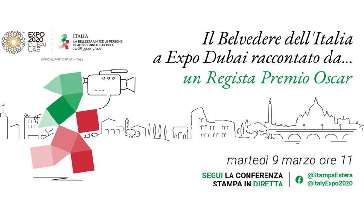 Expo Dubai, un regista premio Oscar racconterà le regioni italiane - Diretta