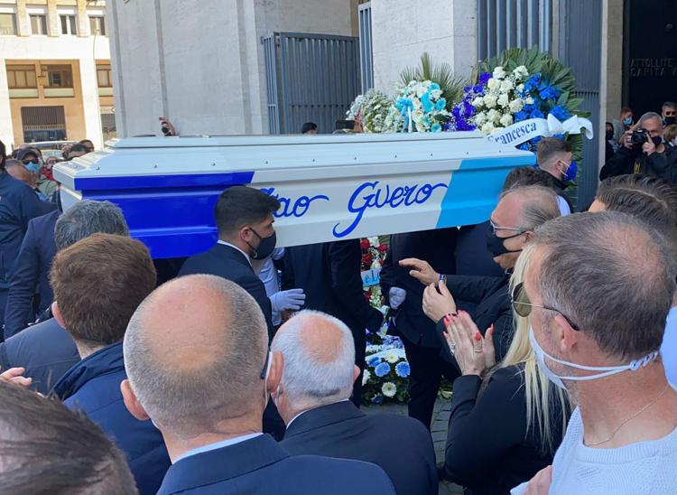 Daniel Guerini, in migliaia ai funerali del giovane calciatore della Lazio