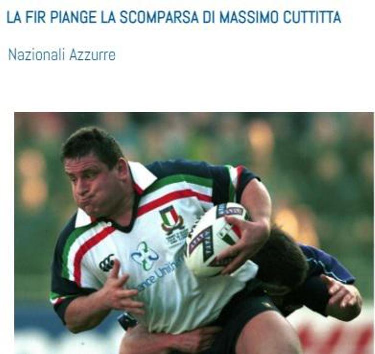 E' morto per covid Massimo Cuttitta, ex azzurro del rugby aveva 54 anni
