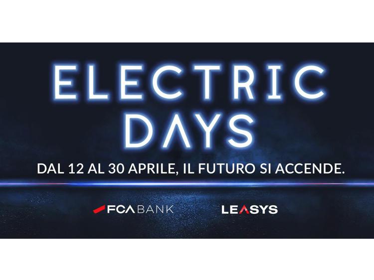 Electric Days, promozioni europee FCA Bank e Leasys per l'e-mobility